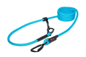 EASYLONG Hundeleine TWIST - L - 2,5m - hellblau